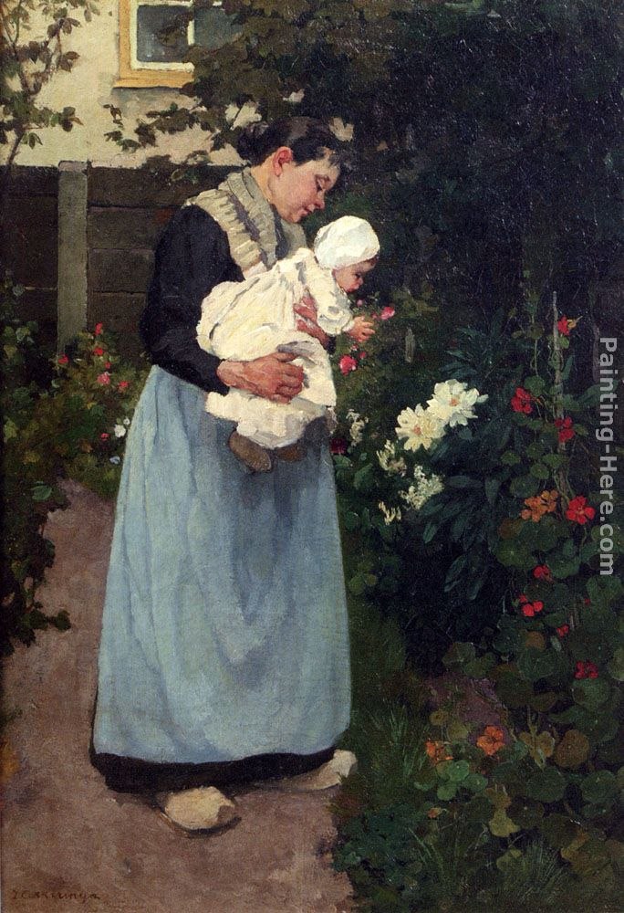 Johannes Evert Akkeringa A Summer Garden
